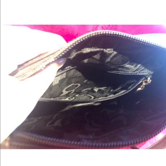 Ferragamo Brown Leather Shoulder Bag Crossbody - Picture 6 of 8